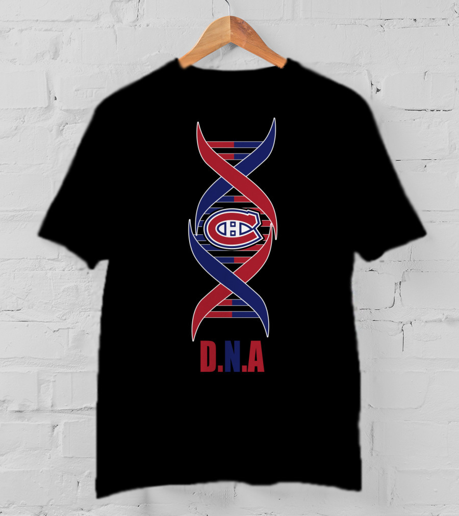 Montreal Canadiens Dna Logo Spiral T-Shirt