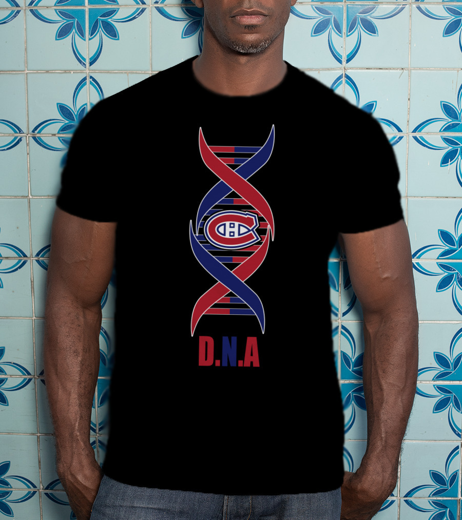 Montreal Canadiens Dna Logo Spiral T-Shirt
