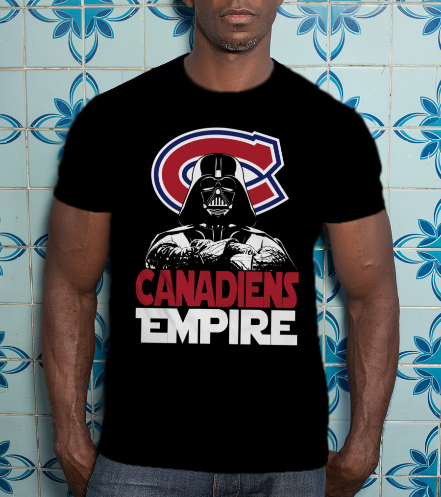 Montreal Canadiens Empire Darth Vader T-Shirt