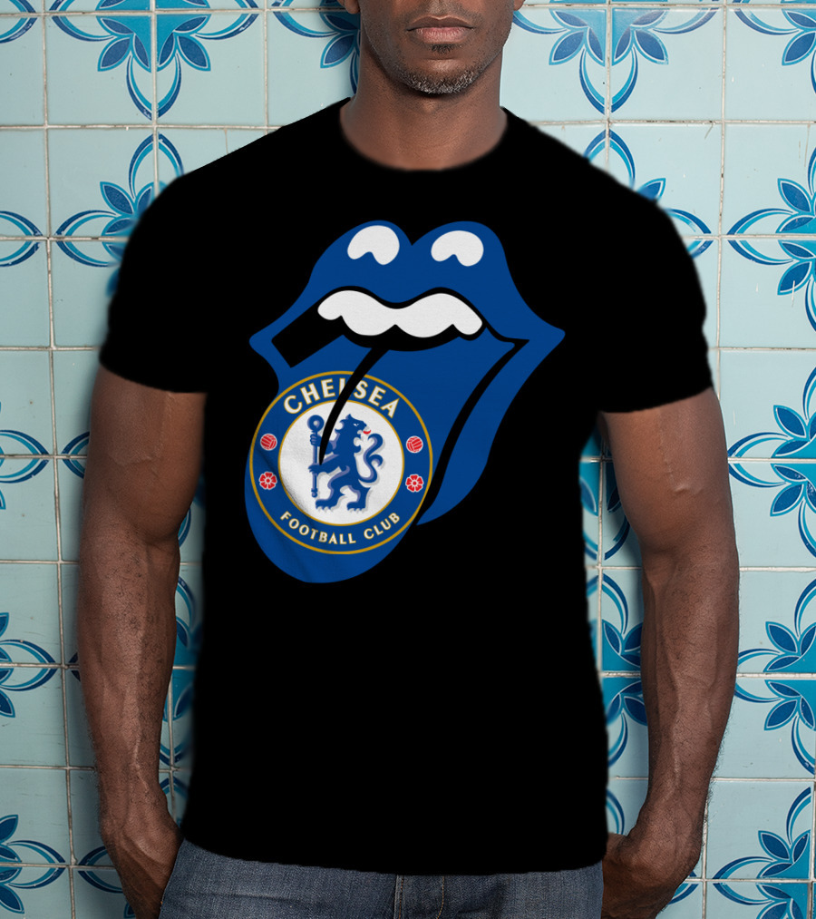 Chelsea Football Club Blue Tongue T-Shirt