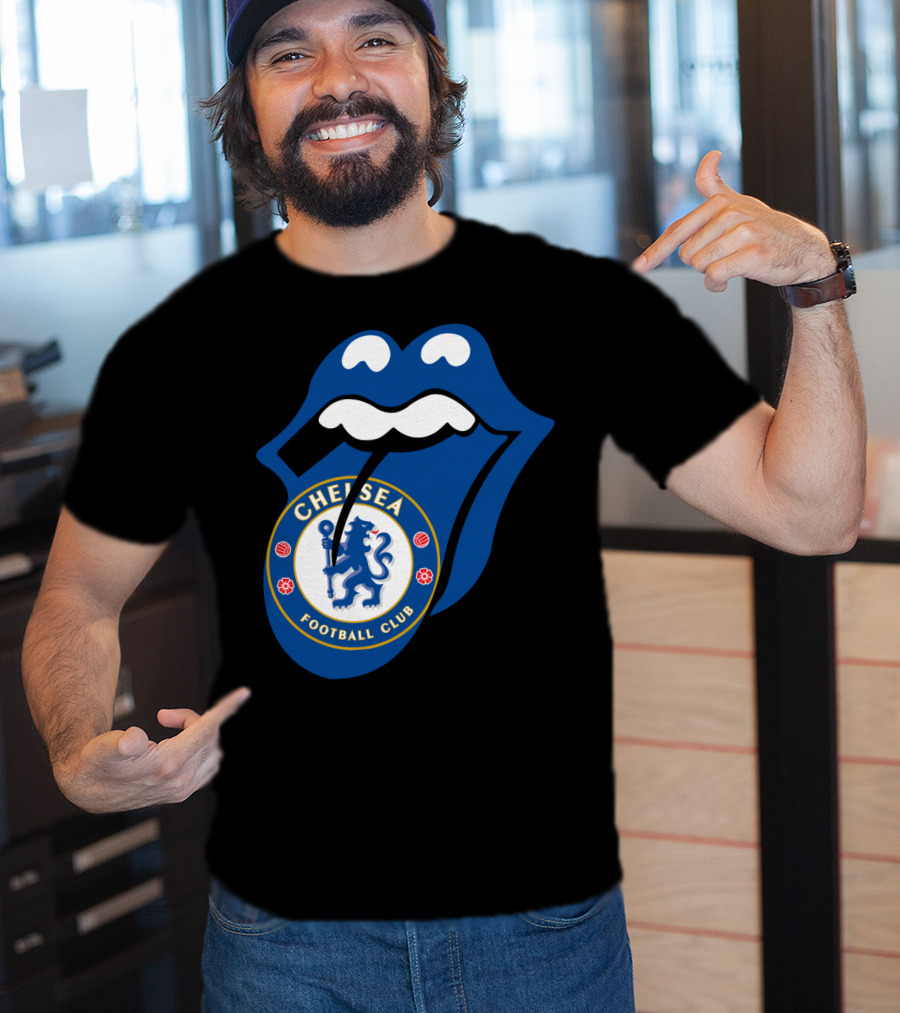 Chelsea Football Club Blue Tongue T-Shirt