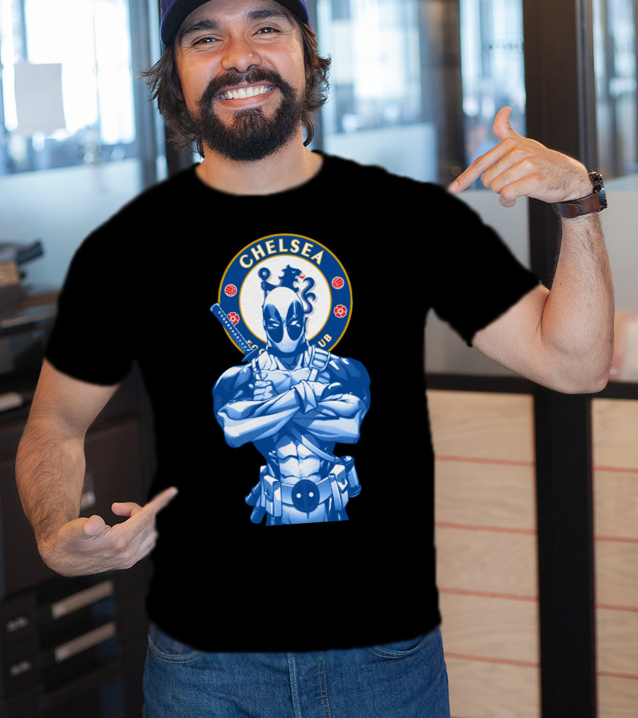 Chelsea Football Club Superhero Crossover T-Shirt