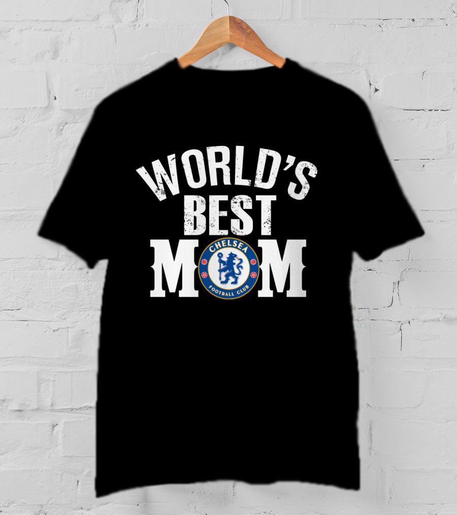 World's Best Mom Chelsea Football Club T-Shirt