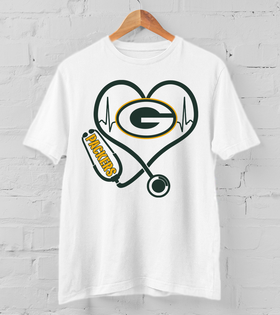Nurse Packers Heartbeat Stethoscope G T-Shirt