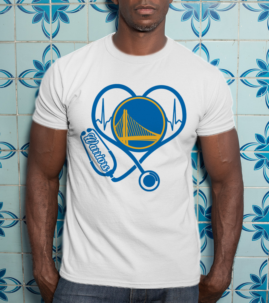 Nurse Heartbeat Golden State Warriors Love T-Shirt