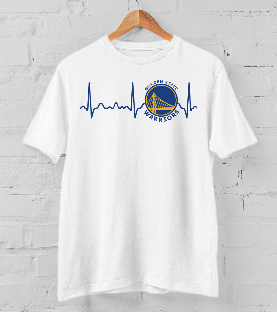 Golden State Warriors Heartbeat T-Shirt